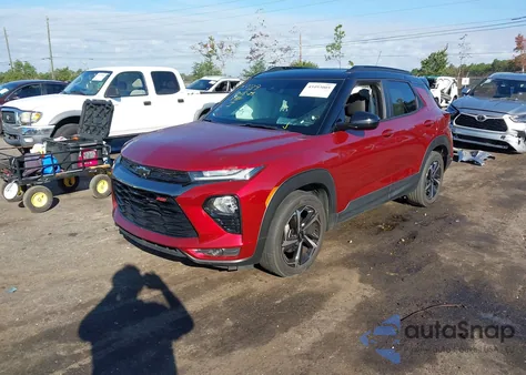 2023 Chevrolet Trailblazer Fwd Rs z USA, uszkodzony, nr VIN KL79MTSL6PB071848